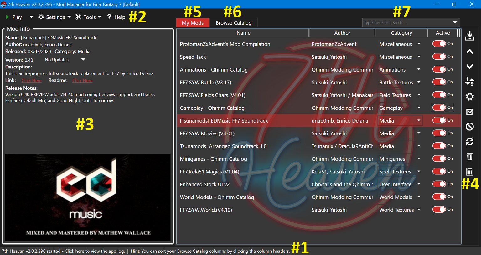 final fantasy 7 mod manager